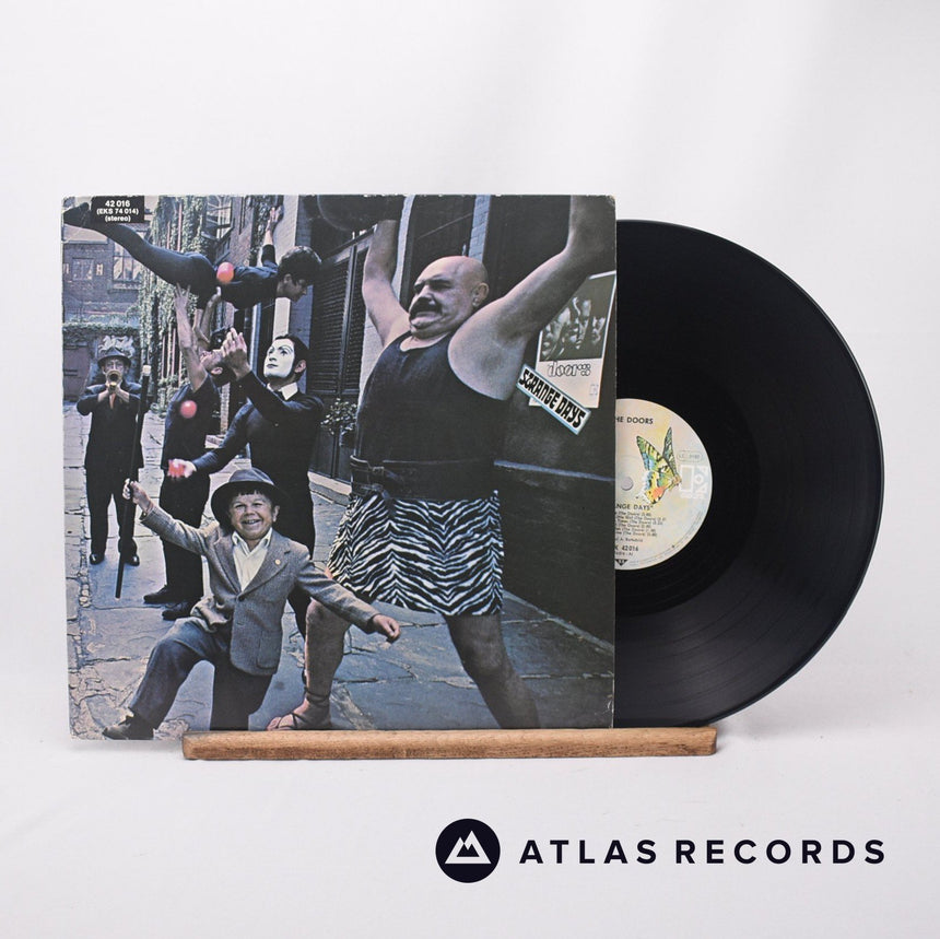 The Doors Strange Days LP Vinyl Record - Front Cover & Record