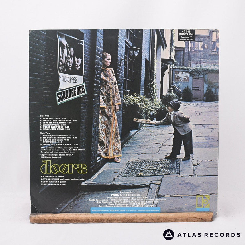 The Doors - Strange Days - Reissue Germany A2 Bx LP Vinyl Record - EX/NM