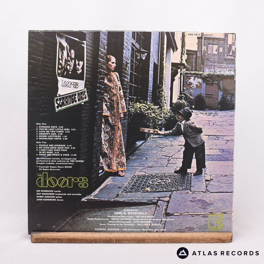 The Doors - Strange Days - 180G Lyric Sheet Reissue Us LP Vinyl Record - EX/NM