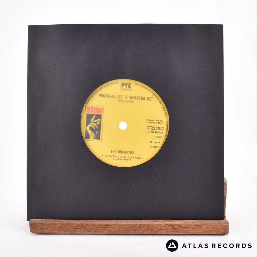 The Dramatics Whatcha See Is Whatcha Get 7" Vinyl Record - In Sleeve