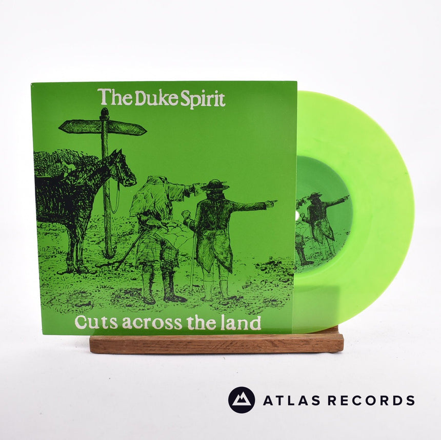 The Duke Spirit Cuts Across The Land 7" Vinyl Record - Front Cover & Record