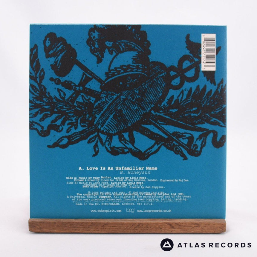 The Duke Spirit - Love Is An Unfamiliar Name - Yellow 7" Vinyl Record - NM/VG+