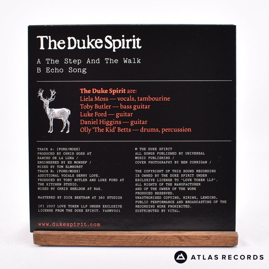 The Duke Spirit - The Step And The Walk - 7" Vinyl Record - NM/NM