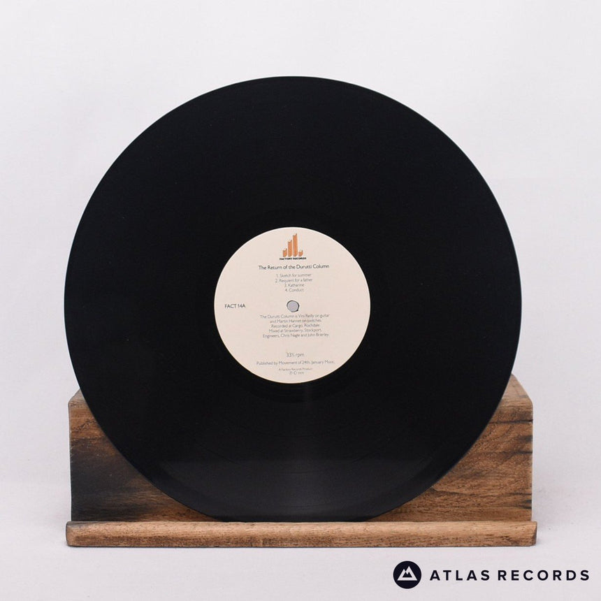 The Durutti Column - The Return Of The Durutti Column - LP Vinyl Record - EX/EX