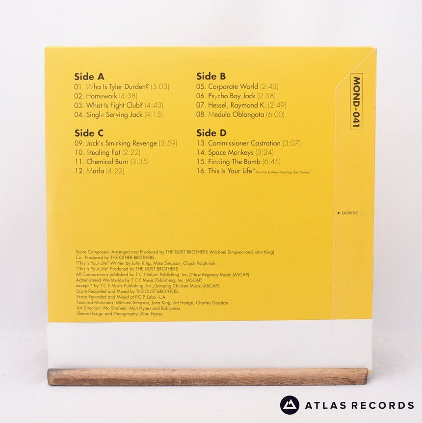 The Dust Brothers - Fight Club - 2 x LP Vinyl Record