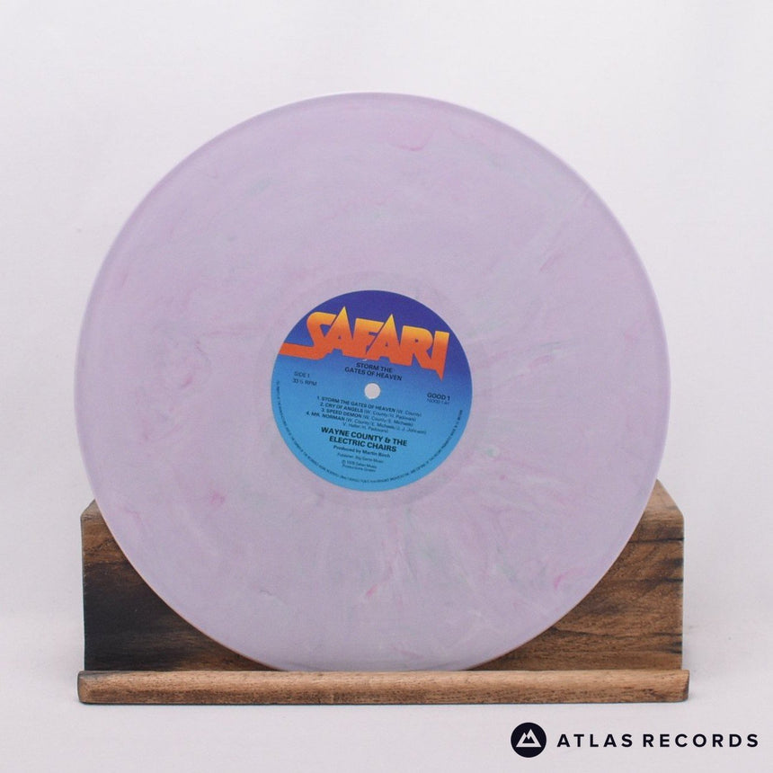 The Electric Chairs - good1 - Lyric Sheet Multi-Coloured LP Vinyl Record - EX/EX