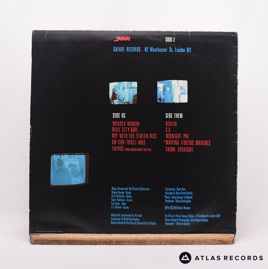 The Electric Chairs - Things Your Mother Never Told You - LP Vinyl Record