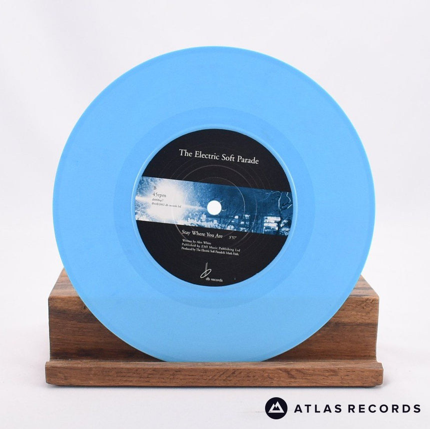 The Electric Soft Parade - Silent To The Dark II - Blue 7" Vinyl Record - EX/NM