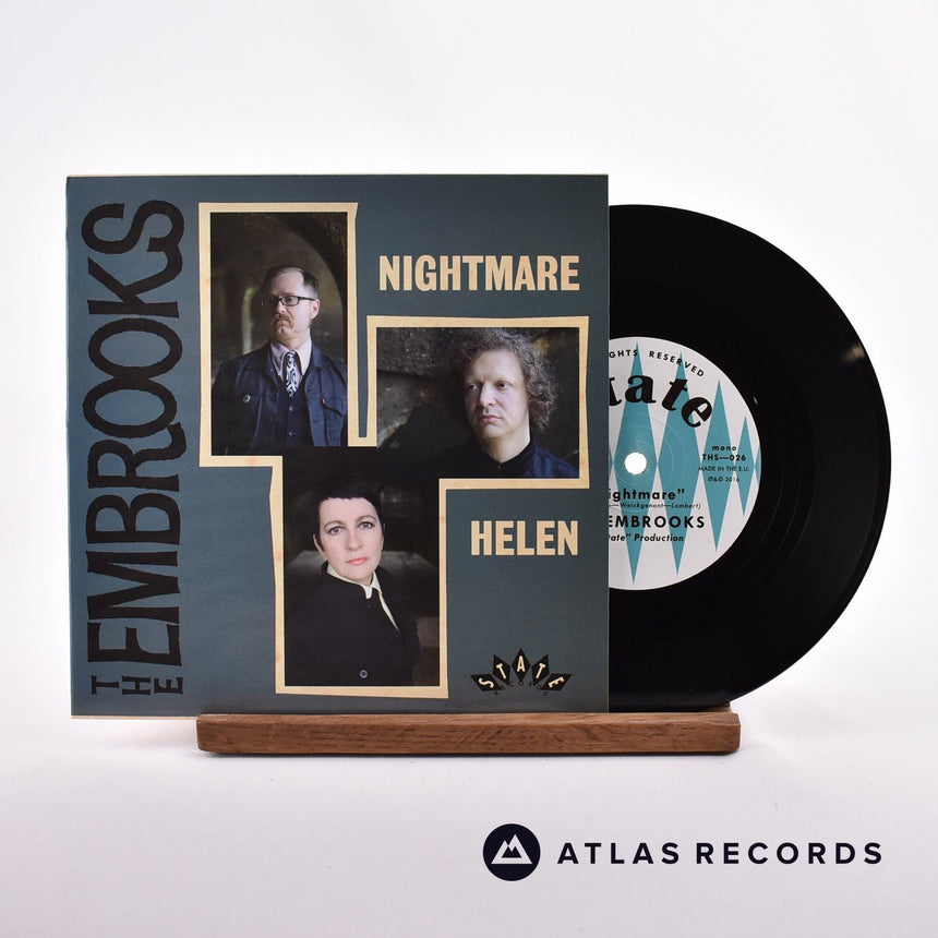 The Embrooks Nightmare 7" Vinyl Record - Front Cover & Record