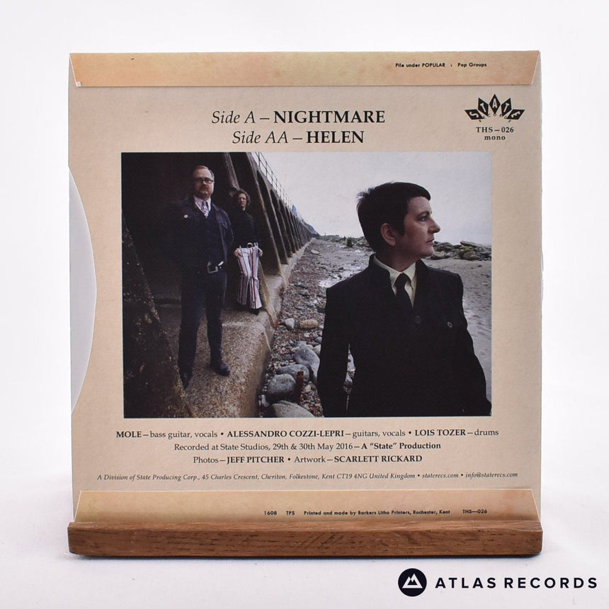 The Embrooks - Nightmare - Limited Edition Mono 7" Vinyl Record - NM/EX