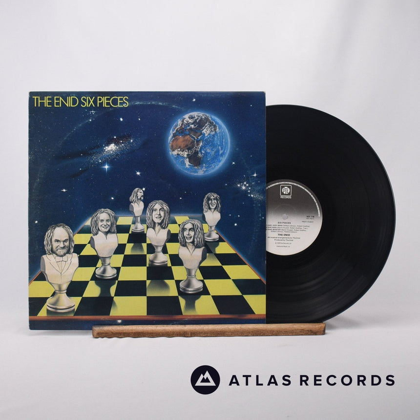 The Enid Six Pieces LP Vinyl Record - Front Cover & Record