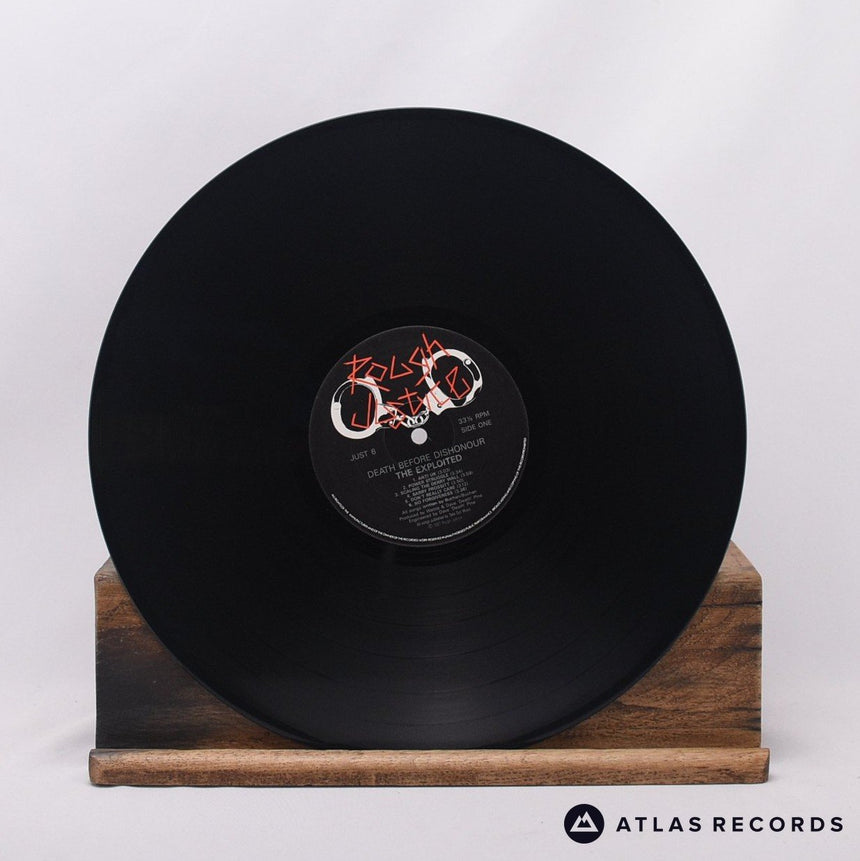 The Exploited - Death Before Dishonour - LP Vinyl Record - EX/EX