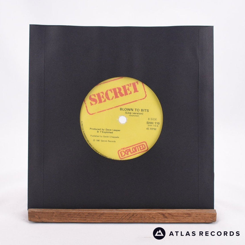 The Exploited - Dogs Of War - 7" Vinyl Record - VG