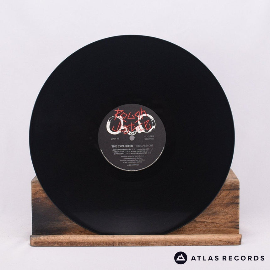 The Exploited - The Massacre - Mpo A1 B1 LP Vinyl Record - EX/EX