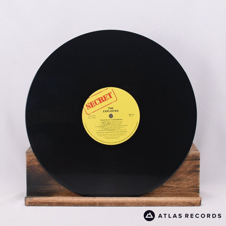 The Exploited - Troops Of Tomorrow - LP Vinyl Record - EX/EX