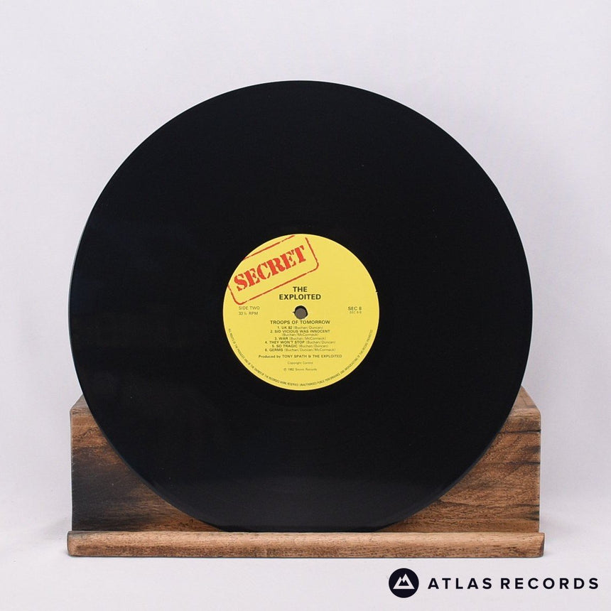 The Exploited - Troops Of Tomorrow - LP Vinyl Record - EX/EX