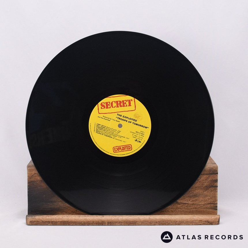 The Exploited - Troops Of Tomorrow - Italian LP Vinyl Record - EX/EX