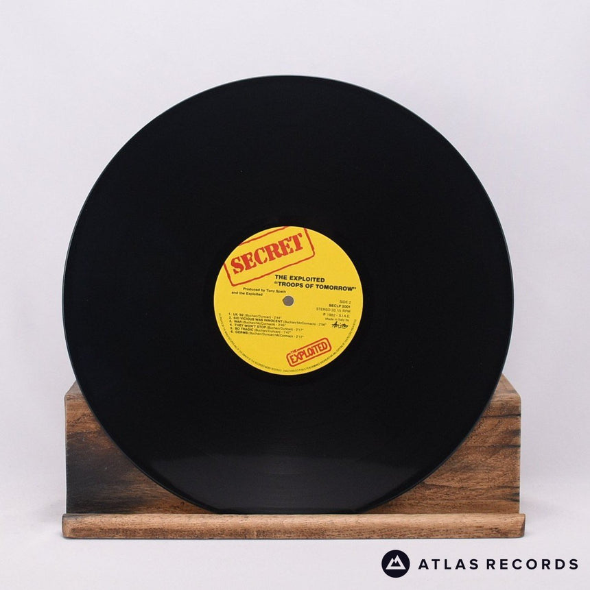 The Exploited - Troops Of Tomorrow - Italian LP Vinyl Record - EX/EX