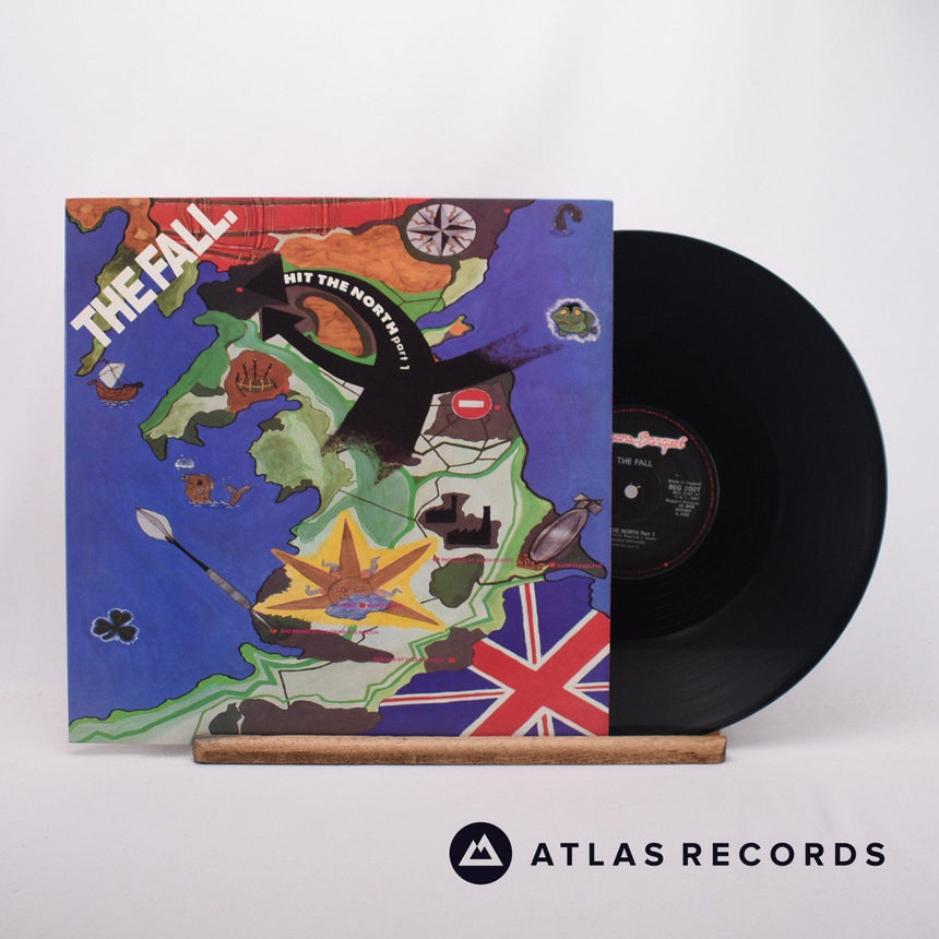 The Fall Hit The North 12" Vinyl Record - Front Cover & Record