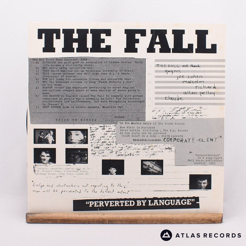 The Fall - Perverted By Language - A1 B1 LP Vinyl Record - EX/VG+