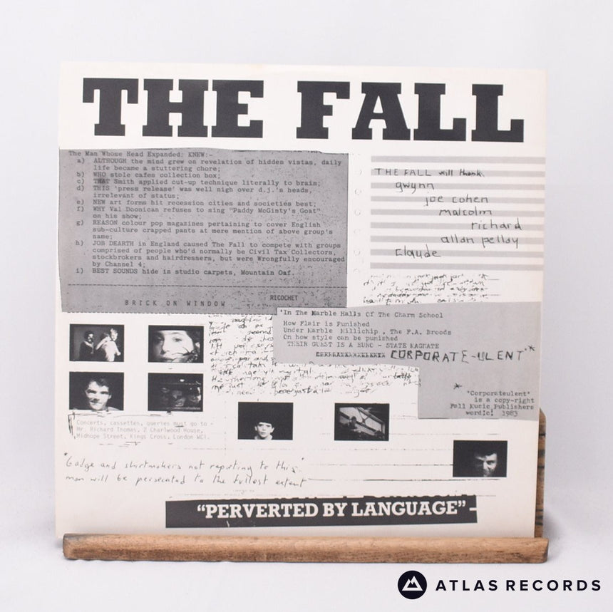 The Fall - Perverted By Language - Bilbo A1 B1 LP Vinyl Record - VG+/EX