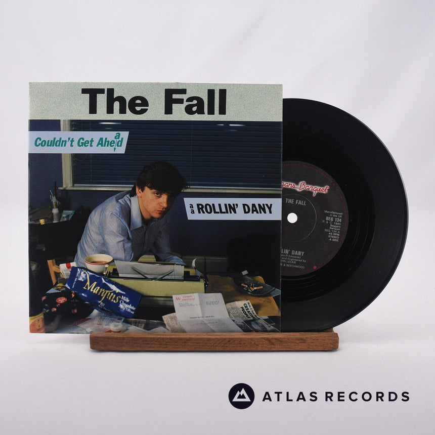 The Fall Rollin' Dany 7" Vinyl Record - Front Cover & Record
