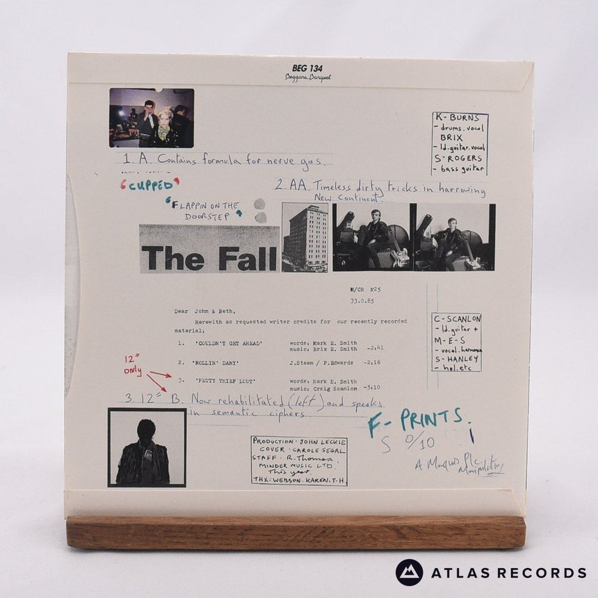 The Fall - Rollin' Dany - 7" Vinyl Record - EX/VG+