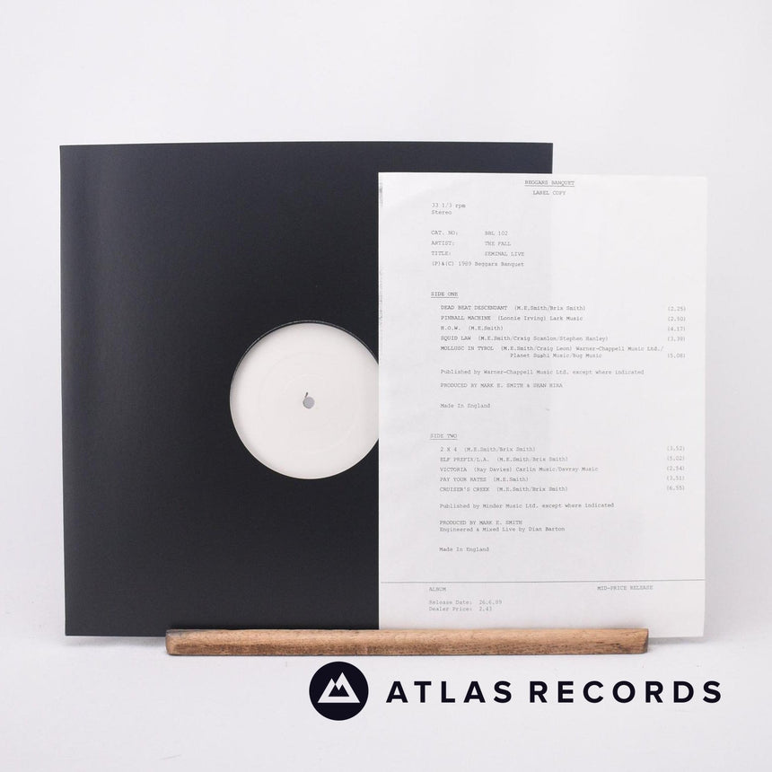 The Fall Seminal Live LP Vinyl Record - In Sleeve