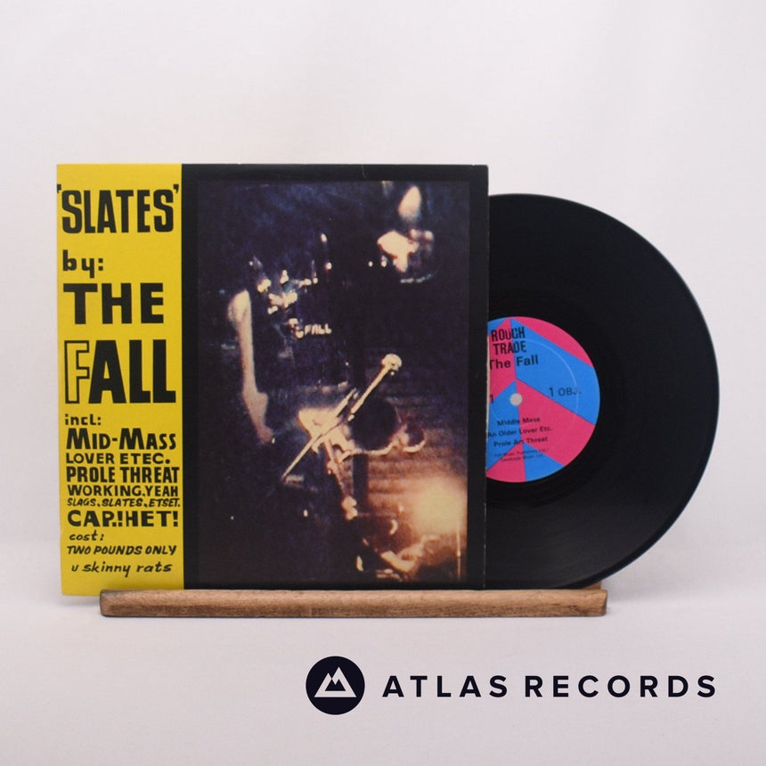 The Fall Slates 10" Vinyl Record - Front Cover & Record