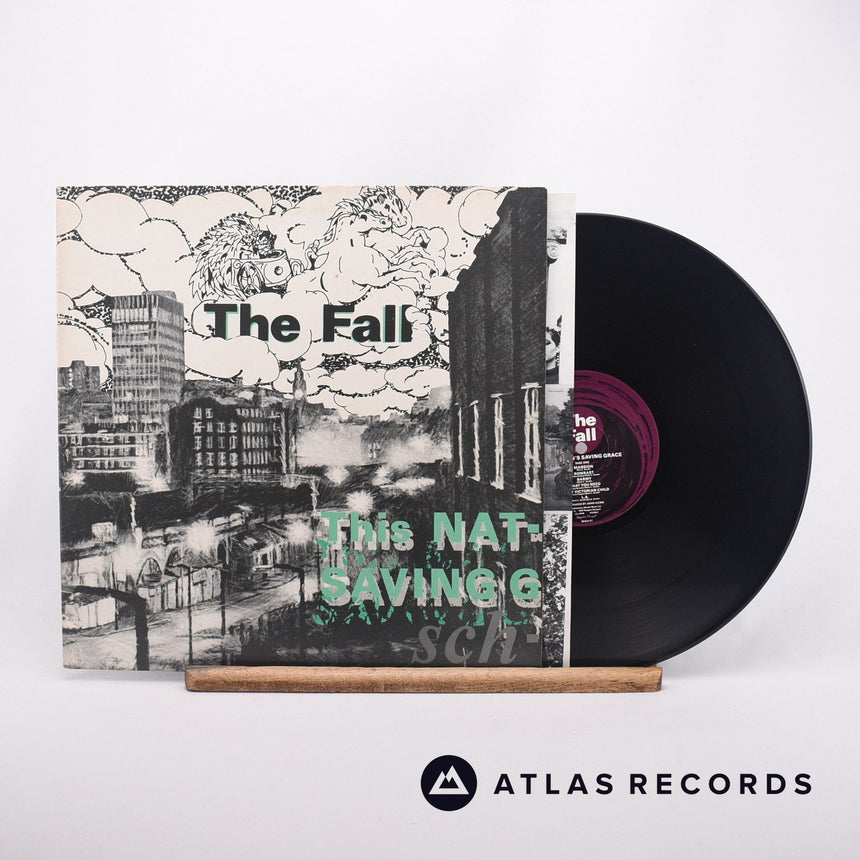 The Fall This Nation's Saving Grace LP Vinyl Record - Front Cover & Record