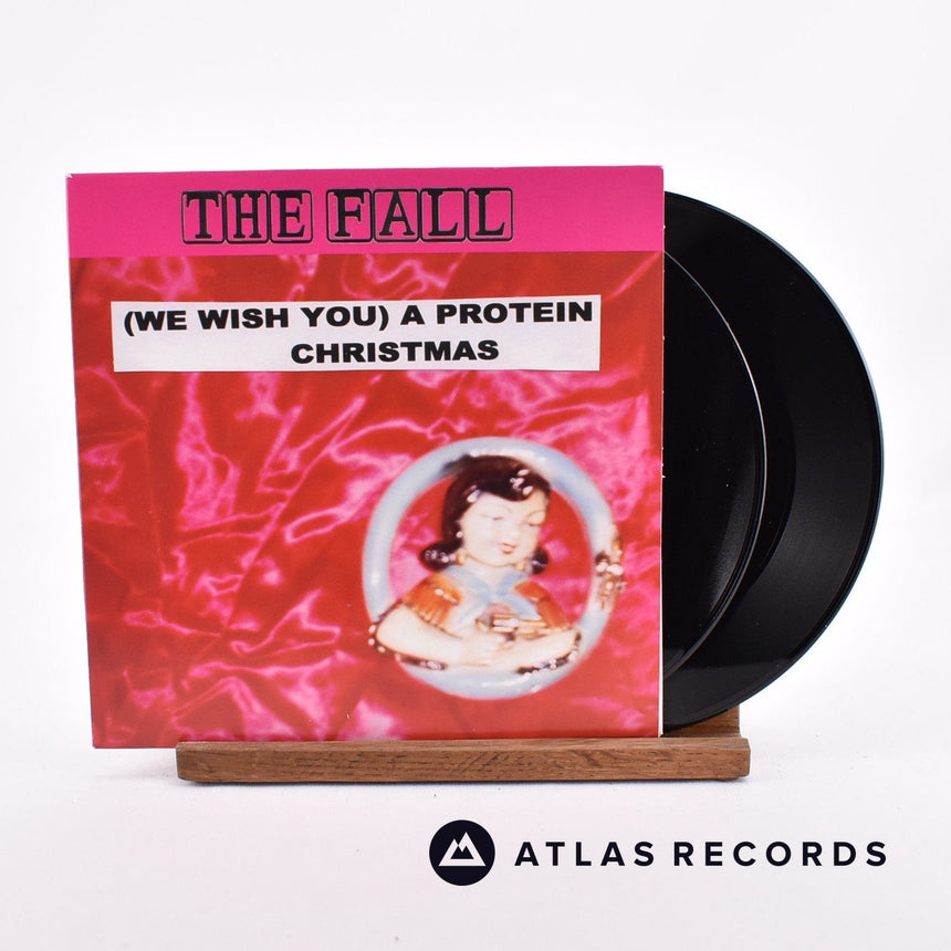 The Fall (We Wish You) A Protein Christmas 2 x 7" Vinyl Record - Front Cover & Record