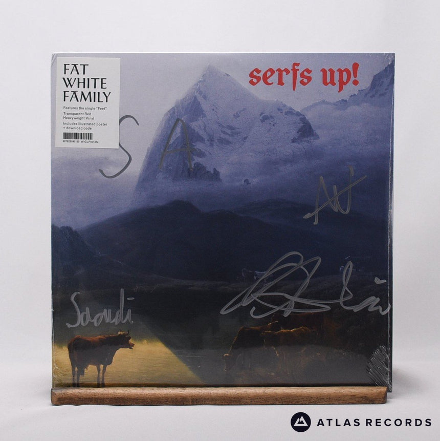 The Fat White Family Serfs Up! LP Vinyl Record - Front Cover & Record