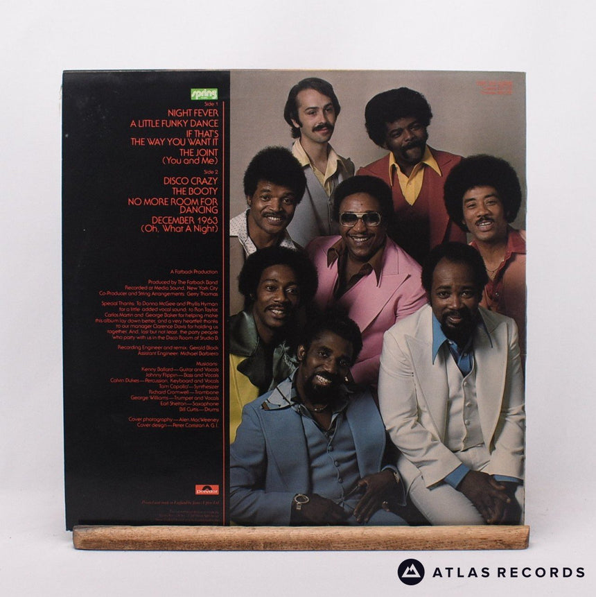 The Fatback Band - Night Fever - LP Vinyl Record - VG+/EX