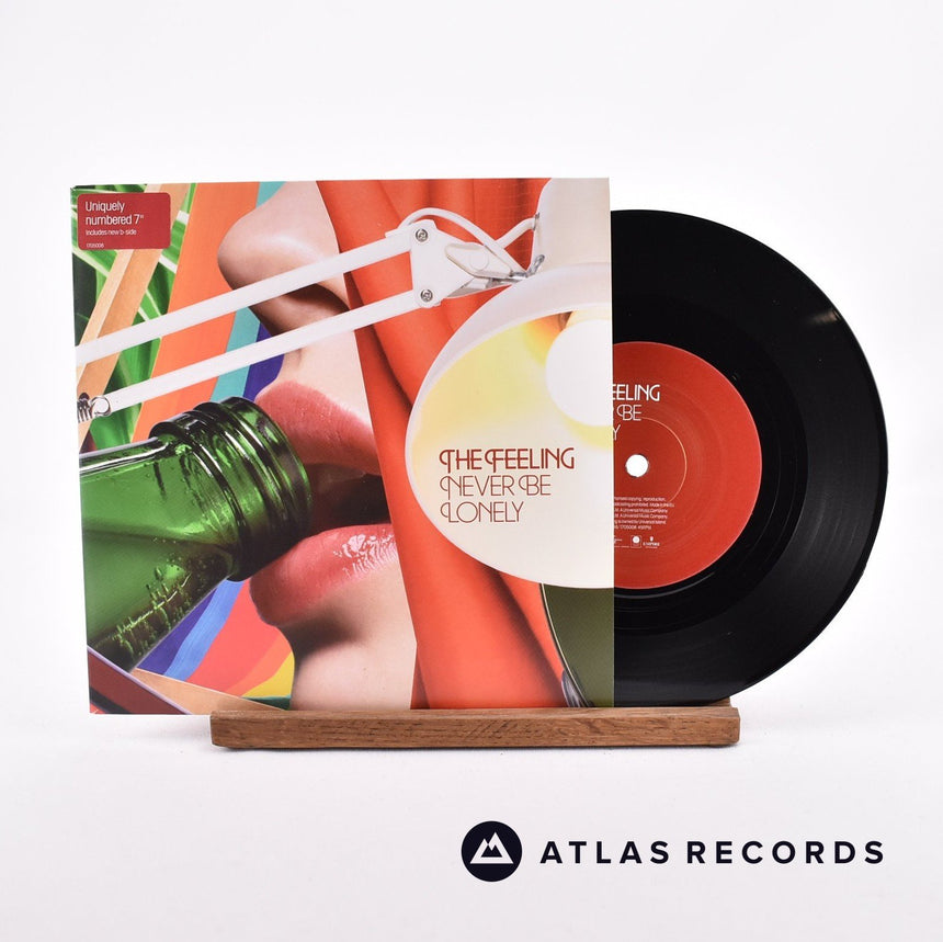 The Feeling Never Be Lonely 7" Vinyl Record - Front Cover & Record