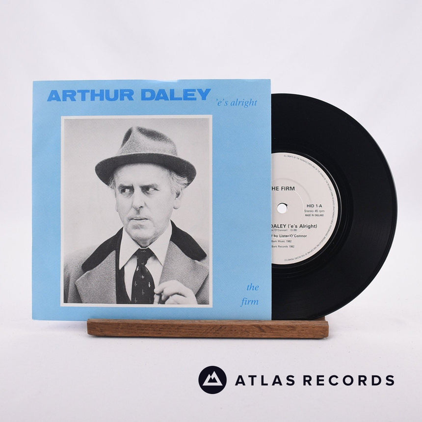 The Firm Arthur Daley 'E's Alright 7" Vinyl Record - Front Cover & Record