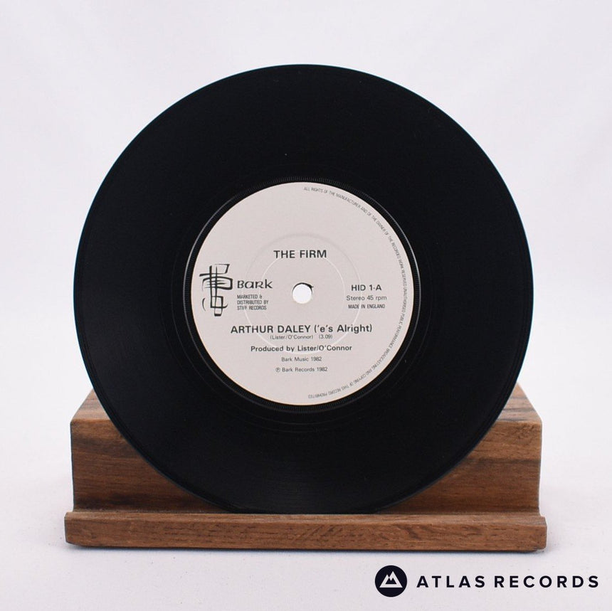The Firm - Arthur Daley 'E's Alright - 7" Vinyl Record - EX/EX