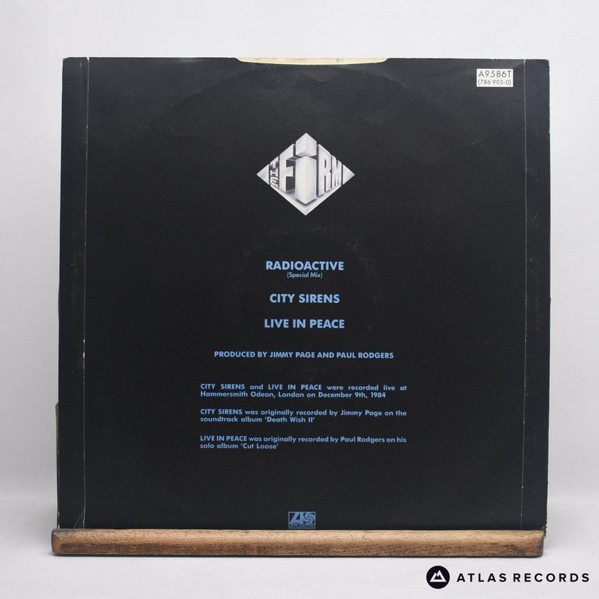 The Firm - Radioactive - 12" Vinyl Record - VG+/VG+