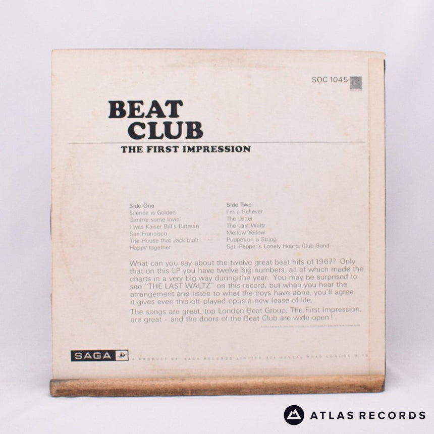 The First Impression - Beat Club - LP Vinyl Record - VG+/VG+
