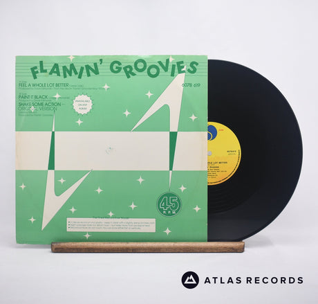 The Flamin' Groovies Feel A Whole Lot Better 12" Vinyl Record - Front Cover & Record