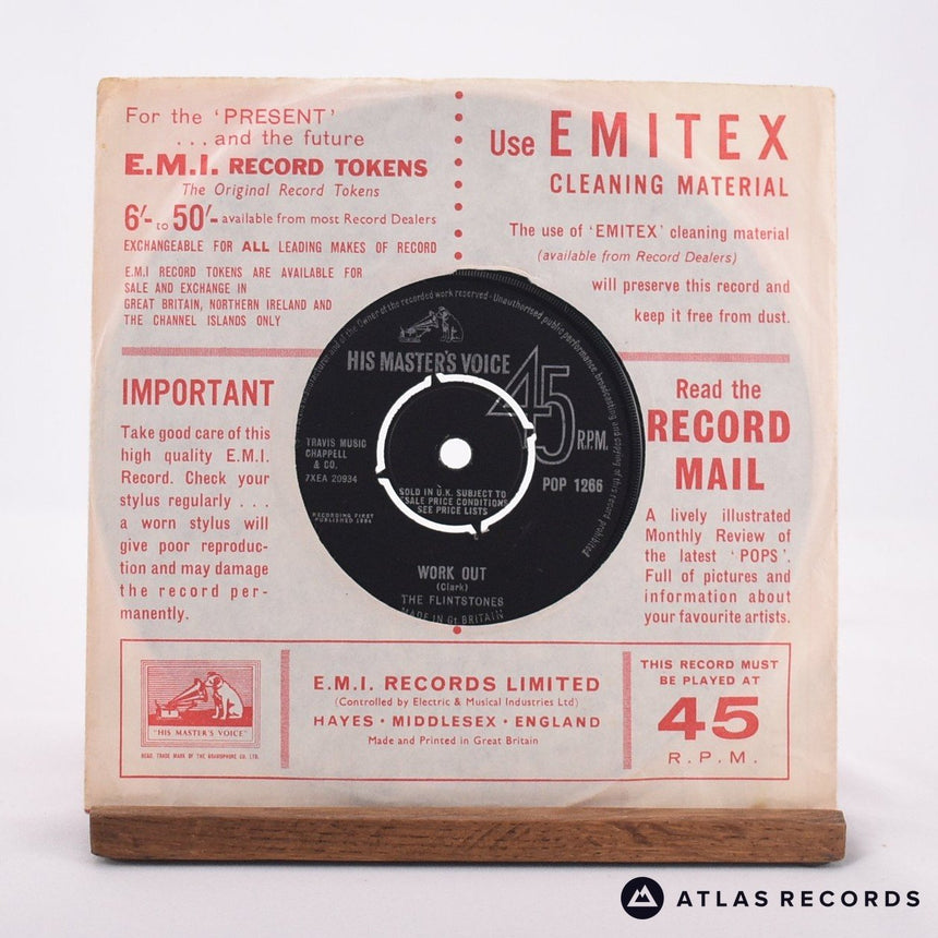 The Flintstones - Safari - 7" Vinyl Record - EX/VG+