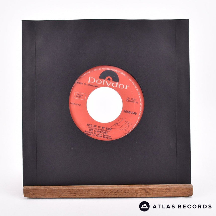 The Flirtations - Love A Little Longer - 7" Vinyl Record - VG+