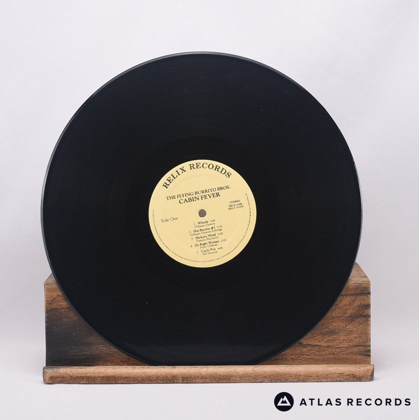 The Flying Burrito Bros - Cabin Fever - Booklet LP Vinyl Record - VG+/VG+