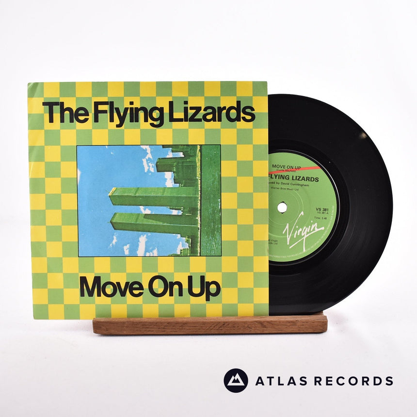 The Flying Lizards Move On Up 7" Vinyl Record - Front Cover & Record