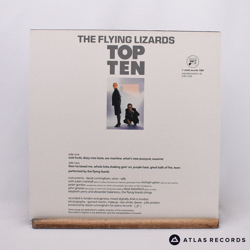 The Flying Lizards - Top Ten - LP Vinyl Record - EX/EX