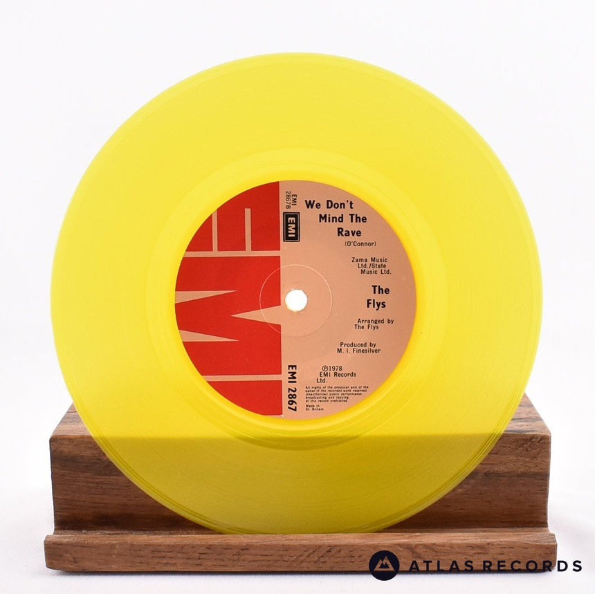 The Flys - Waikiki Beach Refugees - Yellow 7" Vinyl Record - VG+/VG+