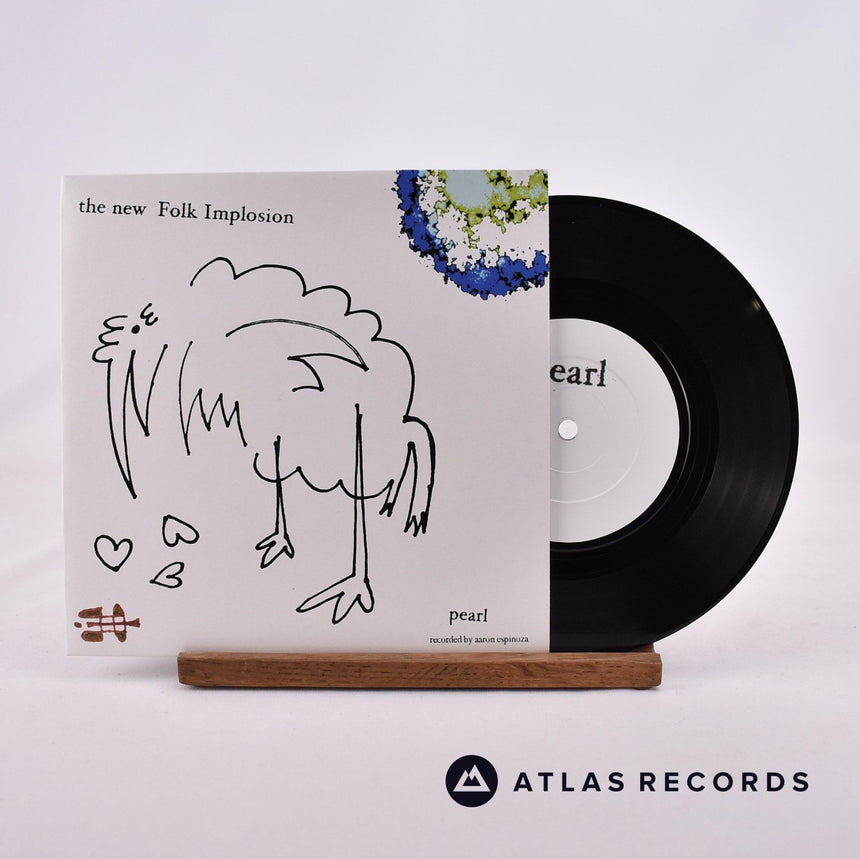 The Folk Implosion Pearl 7" Vinyl Record - Front Cover & Record