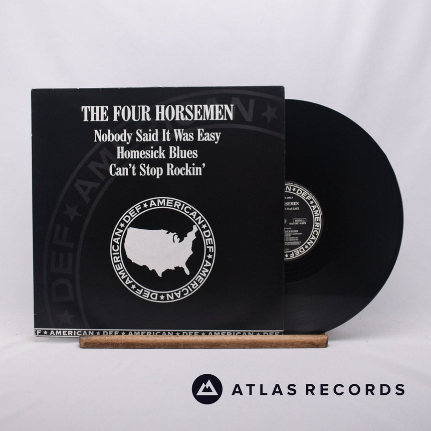 The Four Horsemen Nobody Said It Was Easy 12" Vinyl Record - Front Cover & Record