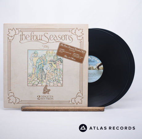 The Four Seasons The Four Seasons Story Double LP Vinyl Record - Front Cover & Record
