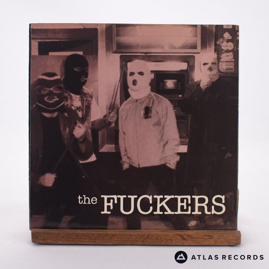 The Fuckers - Block Party - Green Translucent 7" Vinyl Record - EX/EX