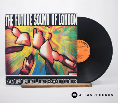 The Future Sound Of London Accelerator LP Vinyl Record - Front Cover & Record
